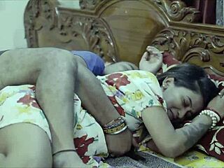 Beautiful Indian housewife gets a rough anal fucking