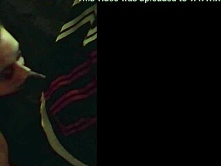 Amber's warm mouth works magic on rookie cameraman