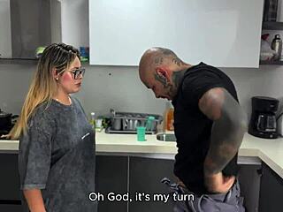 Hot Colombian calls me to fix her pipe but craves a hard fuck instead. Felipe Skull delivers!