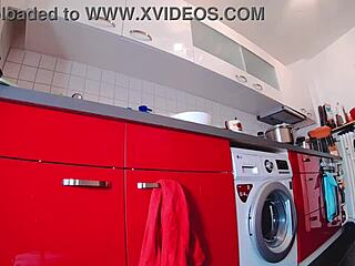 Exclamatory-Provocative Wow! Check out this steamy tease in short jeans and hot pants. How does that curvy ass fit so tight?