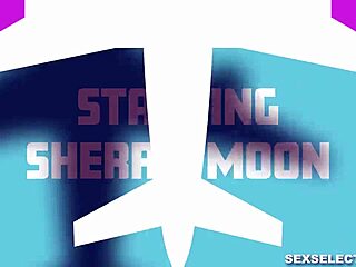 Interactive game with Sherrie Moon, a pornstar in anime