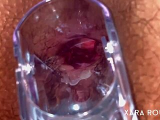 seeing that mature bbw take it deep in hairy anal with speculum