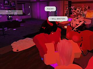 Watch these two futanari dominate a slut in a wild threesome with monster cocks!