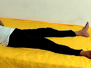 Doll in roleplay with single man after days without