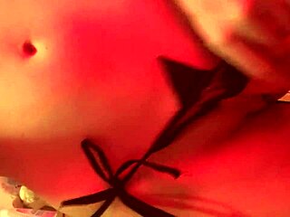 Hot damn! Watch this goth girl strip with skinny petite charm!