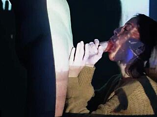 Double Facial Covers My Little Stepsis Completely