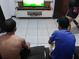 My hubby lost a bet, so I gotta sleep with his friend... oops!