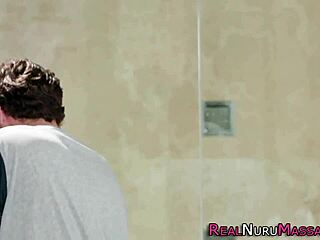 Blonde Milf With Big Tits Wanks Hard Cock in HD