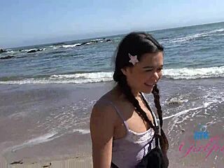 cruising coastal roads with cute brianna arson for public pov head