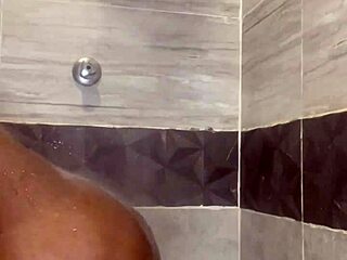 Cold water can't cool this teen's hot shower vibe.