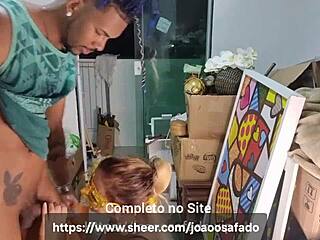 Married woman craves neighbor's big cock for interracial creampie. Full video on Red!