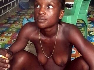 Crazybitch Twerks Naked Before Fucking Big Dildo in Ass and Pussy