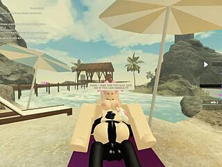 Blonde Cutie Takes Big Black Cock in Wet Anal Action