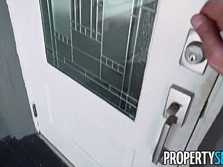 Propertysex Agent Bends Over for Hardcore Doggystyle with Single Client