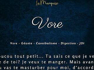 Vore - French Audio Porn with GIANTESS Jerk Off Instructions