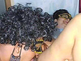 Desi cute Alisha Bhabhi gets her curvy pussy licked good