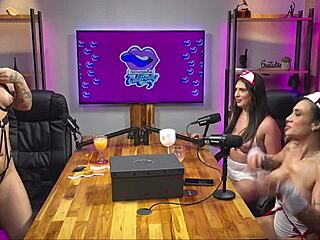 Famous model dives into wild lesbian play with steamy moves