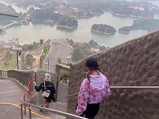 Wow, Colombian wife rides cowgirl and sucks in Guatape!