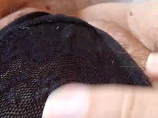 Bold gretala flashes her pregnant body in transparent thong during sensual exhibition