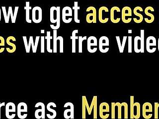 Miles Long Cums on Ember Reigns Hands After Sloppy Blowjob and Handjob