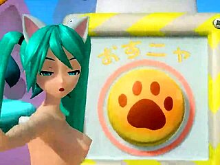 Hatsune Miku nude mod reveals big ass goddess