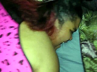 Ebony bbw redbone handles mr goodbar bbc like a pro