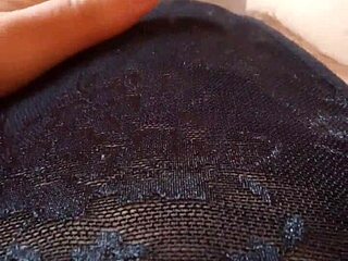 Bold gretala flashes her pregnant body in transparent thong during sensual exhibition