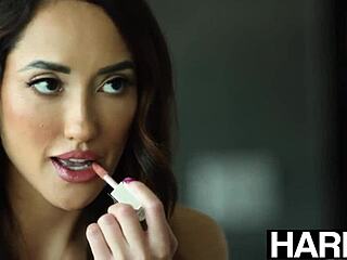 Chloe Amour teases big cocked bf with tits and sensual play