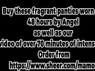 mamou avec angel, je me masturbe en lui léchant ses seins