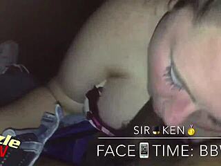 white bbw sloppy blowjob with interracial twist