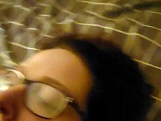 belle tied to bed for rough throat domination by master