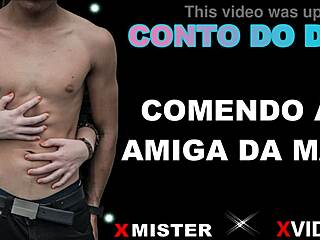 Wow! Erotic Brazilian tale of banging my mom's hot friend!