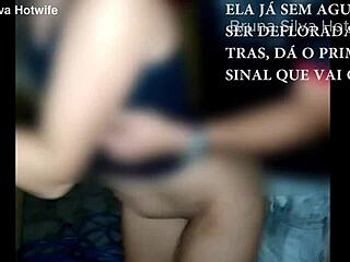 Bruna Silva, hotwife, says, after the party at cuckold’s friend’s house, the stud bangs bareback and finishes inside.