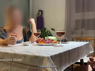 My Husband Caught Jerking Hidden Under Table Near Step Mom