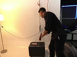 Horny photographer fucks a fantastic model with black wings - celeste alba