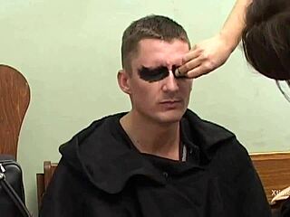 intriguing backstage before porn filming