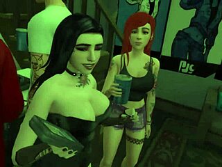 Pov Sex With Goth Chick At Party In Sims 4