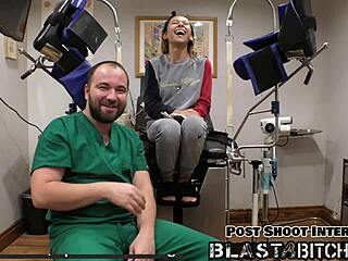 Kalani Luana's Breasts Blasted With Cum!