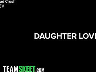 Stunning teen babe rides stepdad landlord in cowgirl POV deepthroat