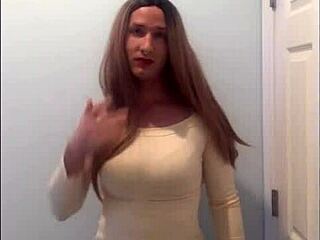 I'm transforming into a sexy ladyboy through feminization