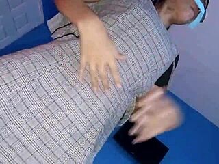 pinay college student flashes legs with construction foreman in close-up