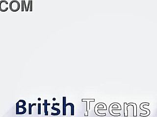 British 18 Year Old in Uniform Sucks, Rims, and Gets Fucked Hard with Creampie at Party.