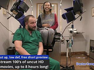 Dr. Tampa performs Kalani Luana's yearly physical in Florida