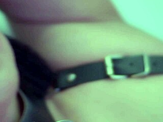 The guy pisses on his woman's face before ass-to-mouth fucking her.