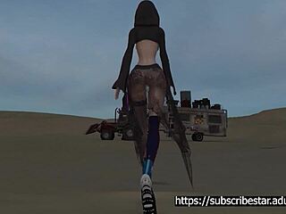 Scarlet Slams Big Cock Deep Into Anna’s Sexy Ass