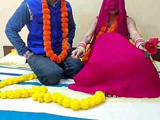 Desi beautiful girl ravaged by addicted husband on first night.
