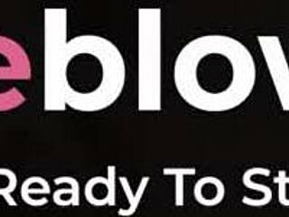 Enthusiastic teen Imani Valor kneels to satisfy my cock's needs