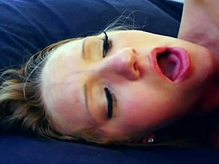 Blonde Lesbian Reads Novel on Bed Before Getting Her Cunt Licked