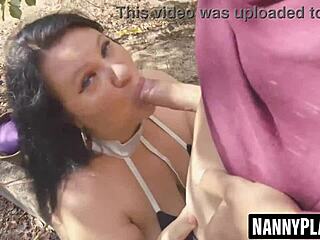 Older nana craves wild action to get her pussy dripping