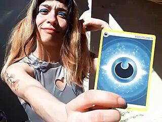 Bonneyuwu in cute cosplay outdoors